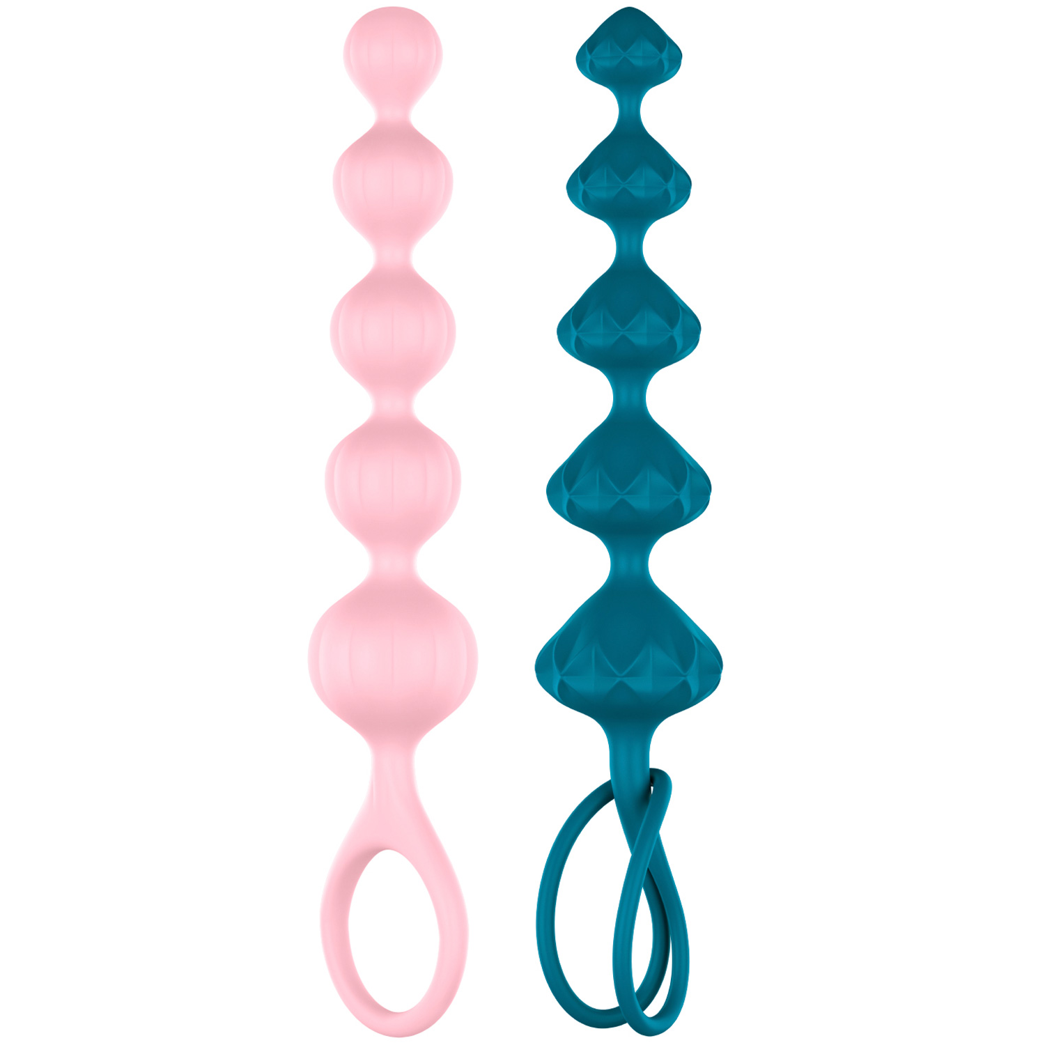 Satisfyer Love Beads Analkjede 2 stk     - Forskjellige farger