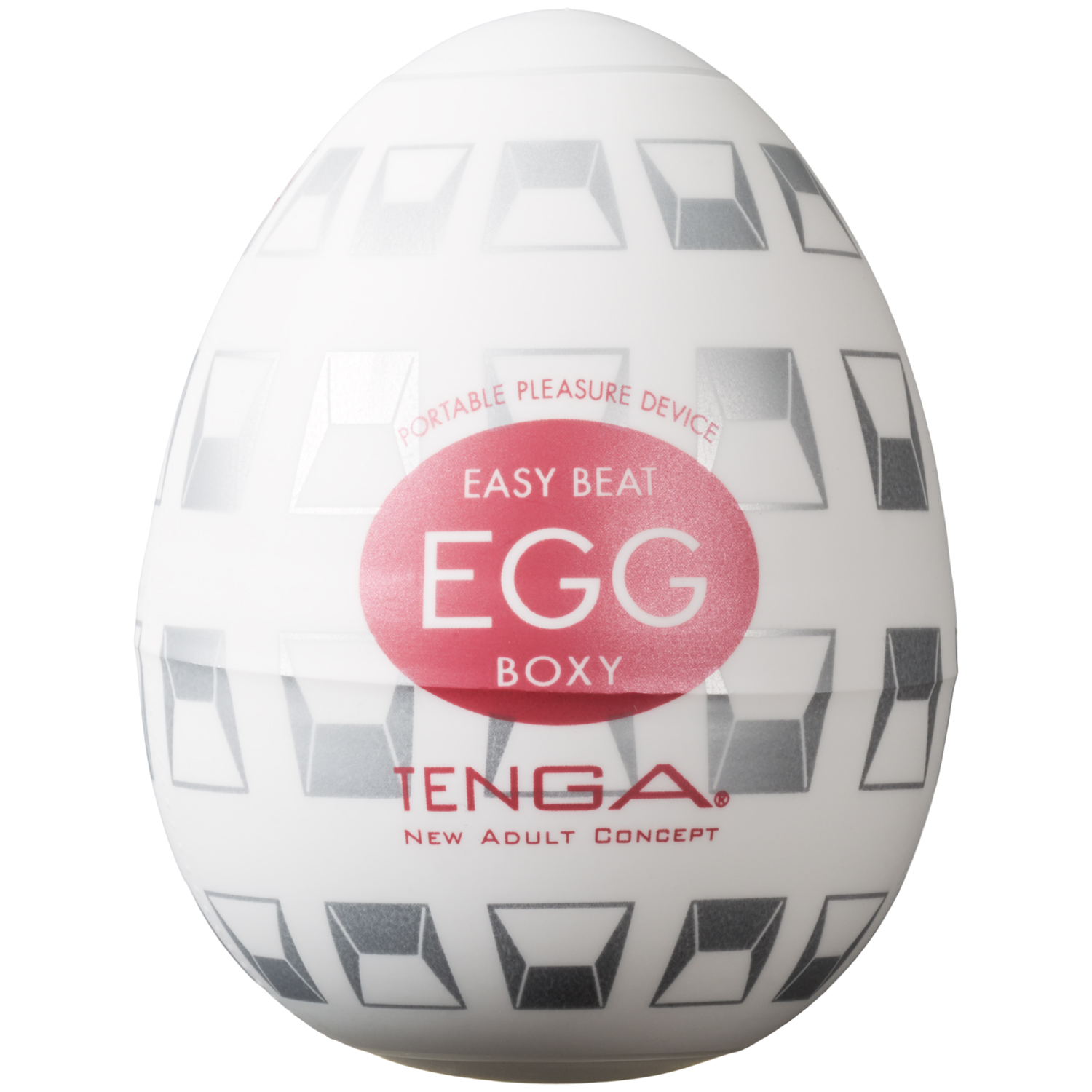 Tenga Egg Boxy Handjob Masturbator      - Hvit