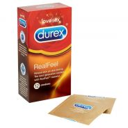 Durex RealFeel Latexfri Kondomer 12 stk