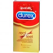 Durex RealFeel Latexfri Kondomer 6 stk