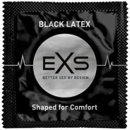EXS Black Latex Kondomer 12 stk