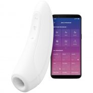 Satisfyer Curvy 1+ App-Styrt Hvit Klitorisstimulator