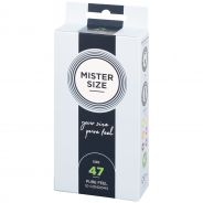 Mister Size Pure Feel-kondomer – 10 stk