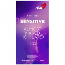 RFSU So Sensitive Lateksfri Kondomer 6 stk  1