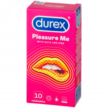 Durex Pleasure Me Kondomer 10 stk  90