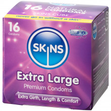 Skins Extra Large Kondomer 16 stk.  1