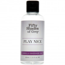 Fifty Shades Of Grey Play Nice Vanilla Massage Oil 90 ml Product 1
