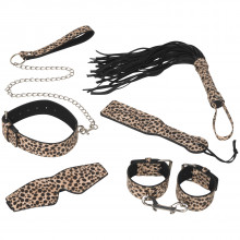 Baseks Leopard Kinky Bondage-sett 6 stk Produktbilde 1