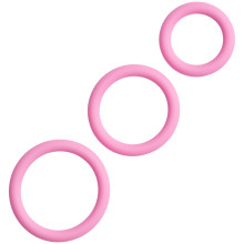 Sinful Playful Pink Penisring-sett 3 stk Produktbilde 1
