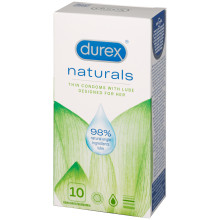 Durex Naturals Kondomer 10 stk Produktbilde 1