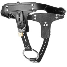 Strict Leather Premium Locking Seletøy for Penisring og Analplugg Produktbilde 1
