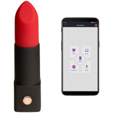 Lovense Exomoon Mini Lipstick Vibrator Produktbilde med app 1