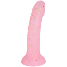 baseks Pink Starry Silikondildo 18 cm Produktbilde 1