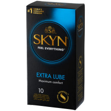 Skyn Extra Lube Lateks Frie Kondomer 12 stk Emballasjebilde 1