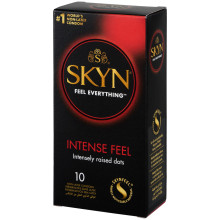 Skyn Intense Feel Lateks Frie Kondomer 10 stk Emballasjebilde 1