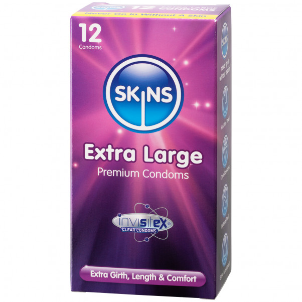 Skins Extra Large Kondomer 12 stk.  1