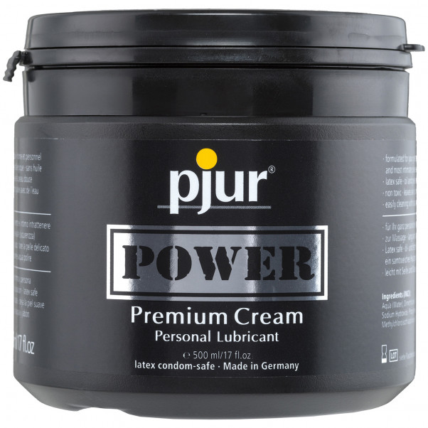 Pjur Power Creme Glidemiddel 500 ml  1