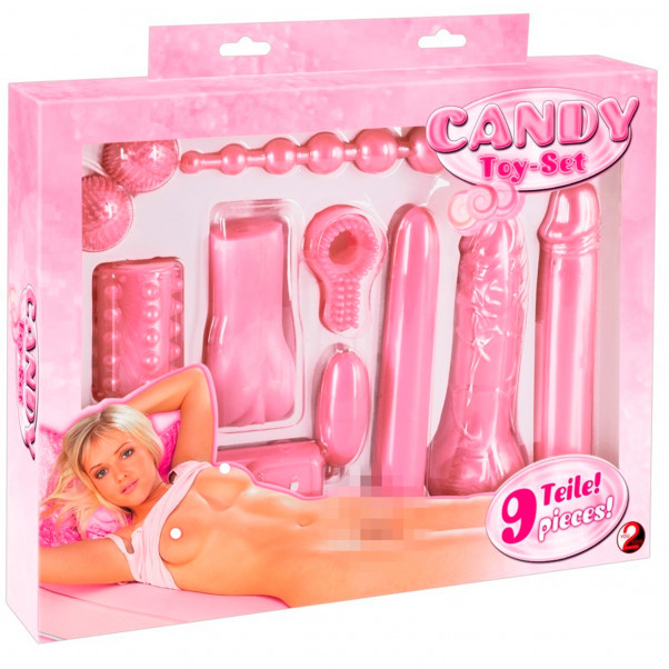 Candy Toy 9-delers Sexleketøysstartpakke  11