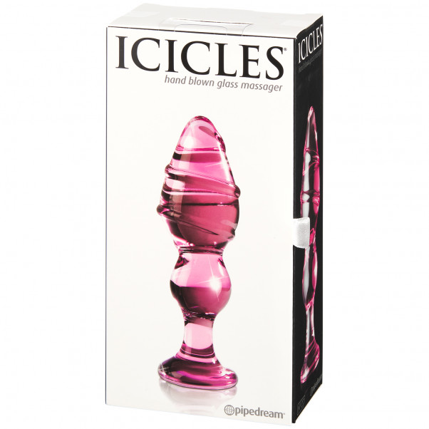 Icicles No 27 Glass-analplugg bilde av emballasje 90