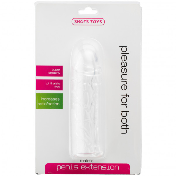 Realistisk Penis Extension Sleeve  100