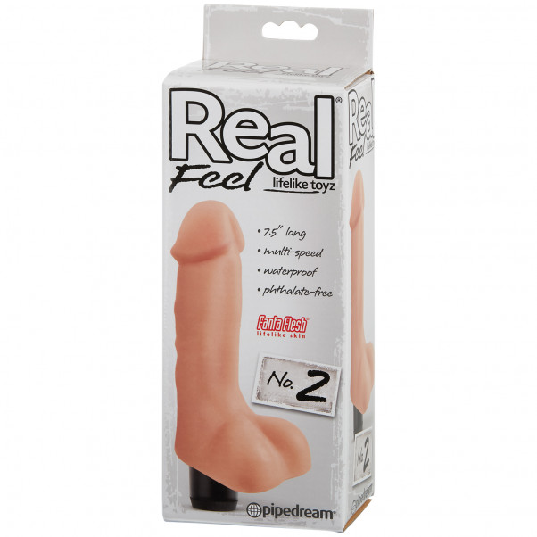 Real Feel Lifelike Toyz No. 2 Dildovibrator bilde av emballasje 90