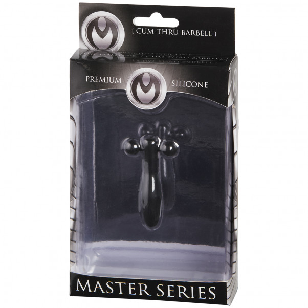 Master Series The Hallows Cum-Thru Barbell Penis Plug bilde av emballasje 90