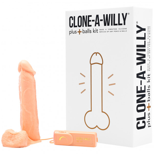 Clone-A-Willy Plus Balls Klon Din Penis  bilde av emballasje 1