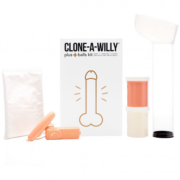 Clone-A-Willy Plus Balls Klon Din Penis  bilde av emballasje 2