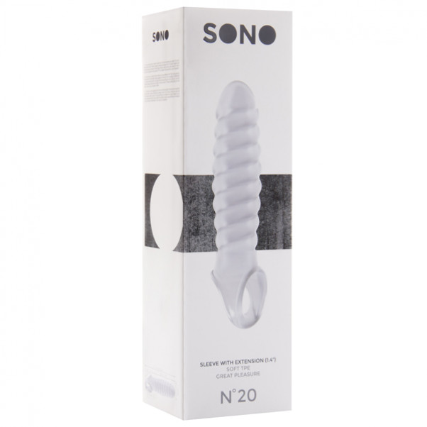 Sono 20 Dong Extension Penis Sleeve 19 cm