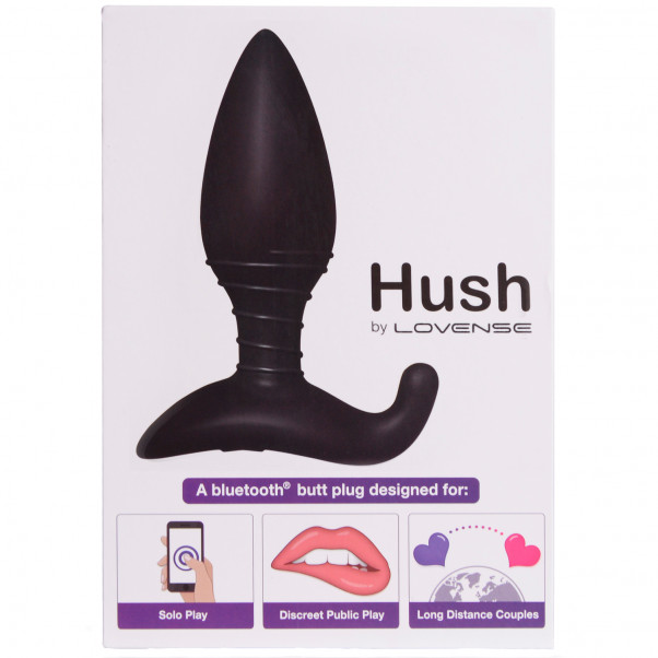 Lovense Hush App-styrt Butt Plug Medium bilde av emballasje 91