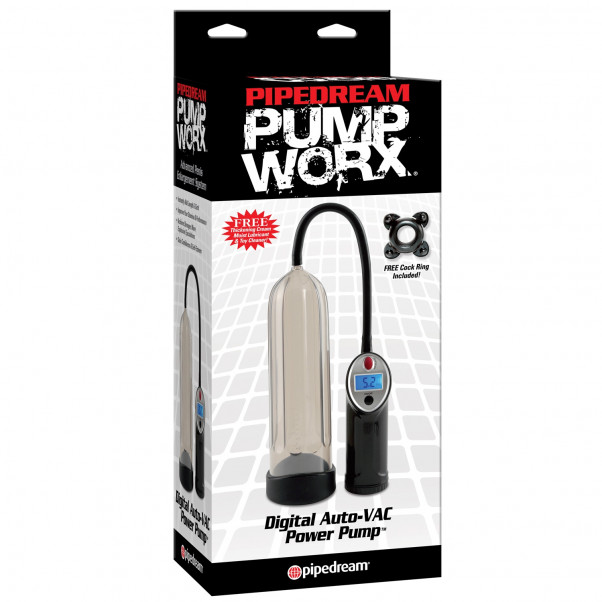 Pump Worx Digital Auto VAC Power Penispumpe