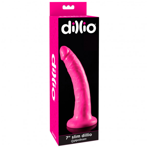 Dillio Slim Realistisk Dildo 18 cm  4