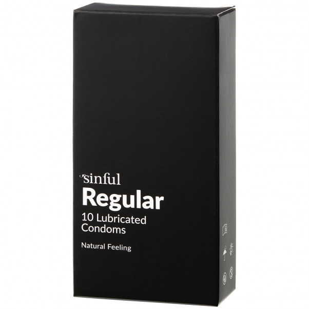 Sinful Regular Kondomer 10 stk  90
