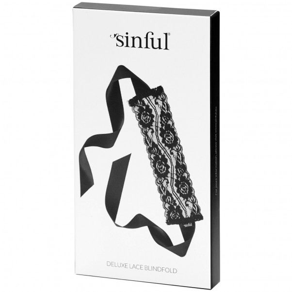 Sinful Deluxe Blonde Blindfold  4