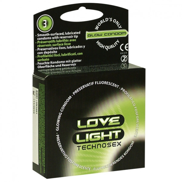 Love Light Glow Selvlysende Kondomer 3 stk