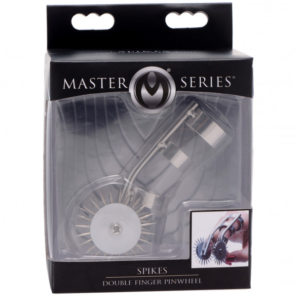 Master Series Spiked Double Finger Pinwheel  10
