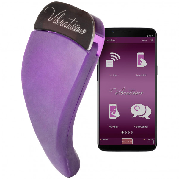 Vibratissimo Panty Buster Truse Vibrator produkt og app 1