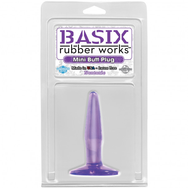 Basix Rubber Works Mini Buttplugg  4