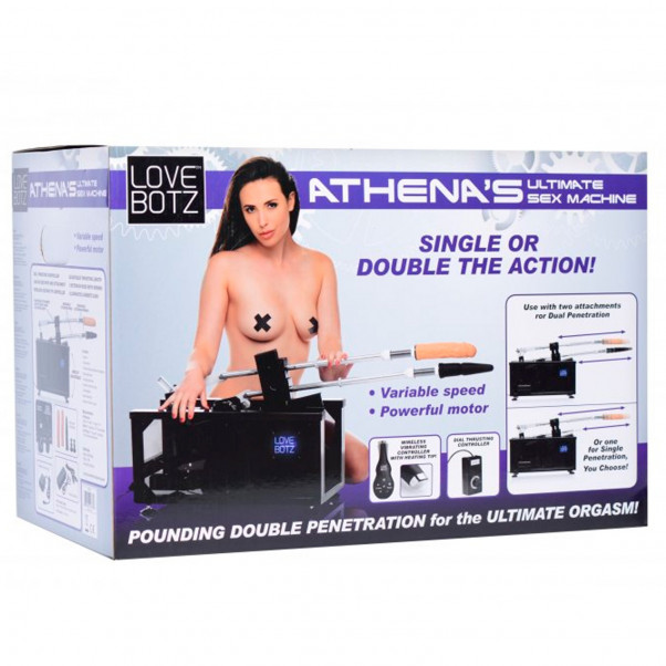 LoveBotz Athenas Double Penetration Sexmaskin