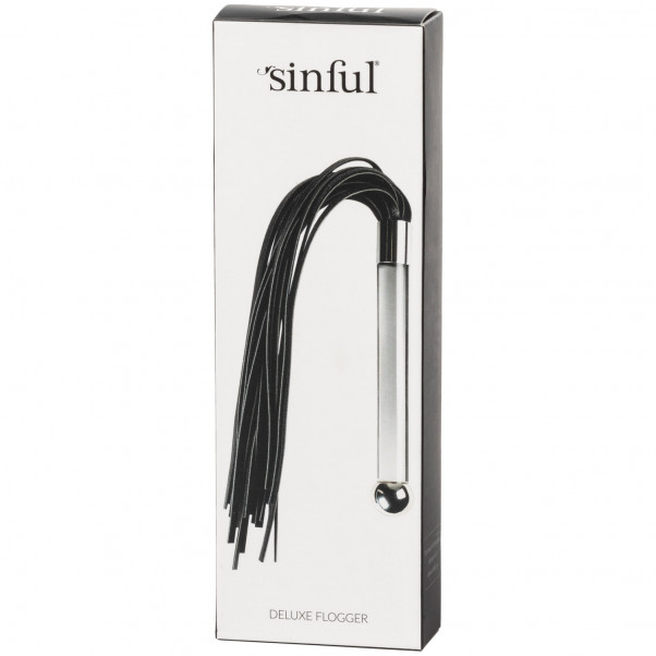 Sinful Deluxe Flogger 33 cm  4