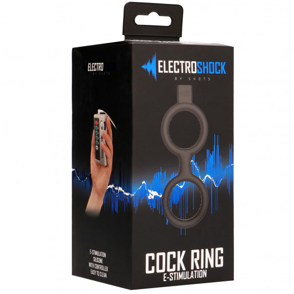 Electroshock E-Stimulasjon Dobbel Penisring  3