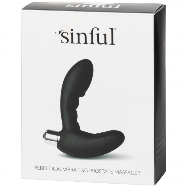 Sinful Rebel Dual Vibrerende Prostatastimulator  6