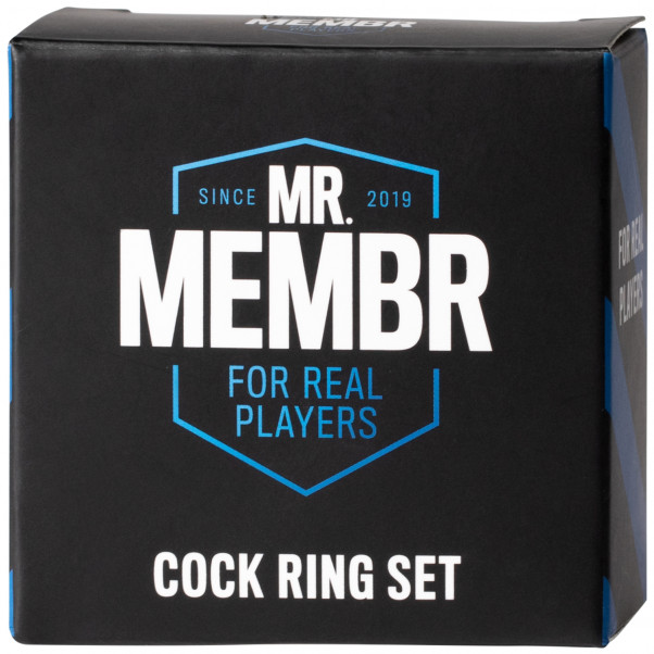 Mr. Membr Penisring Sett 3 stk  6