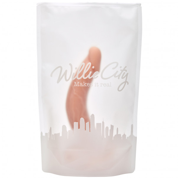 Willie City Classic Realistisk Curved Dildo 20 cm  100