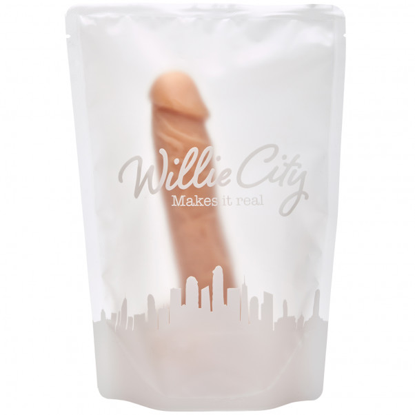 Willie City Luxe Realistisk Silikondildo 21 cm  5