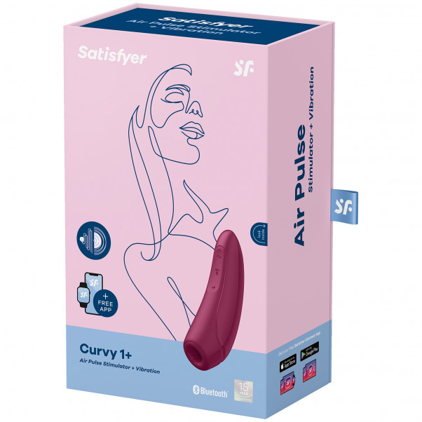 Satisfyer Curvy 1+ App-Styrt Klitorisstimulator bilde av emballasje 100