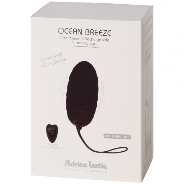 Adrien Lastic Ocean Breeze Vibratoregg Svart bilde av emballasje 90