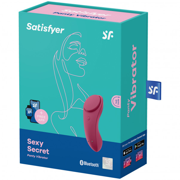 Satisfyer Sexy Secret Appstyrt Trusevibrator bilde av emballasje 90
