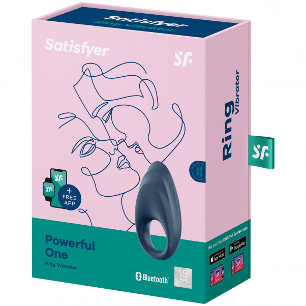 Satisfyer Powerful One Appstyrt Penisring bilde av emballasje 90
