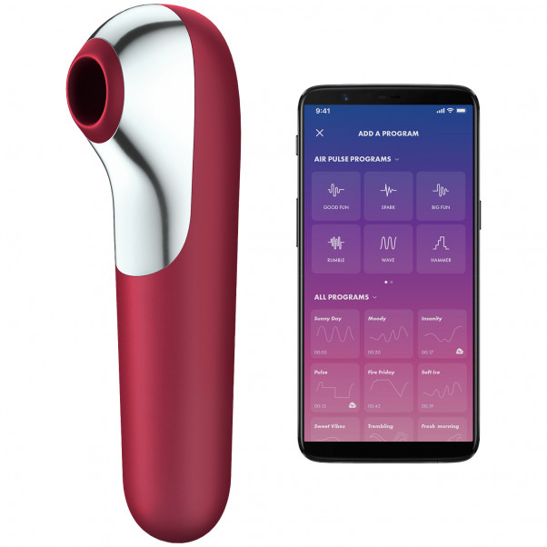 Satisfyer Dual Love Klitorisstimulator Produktbilde med app 1